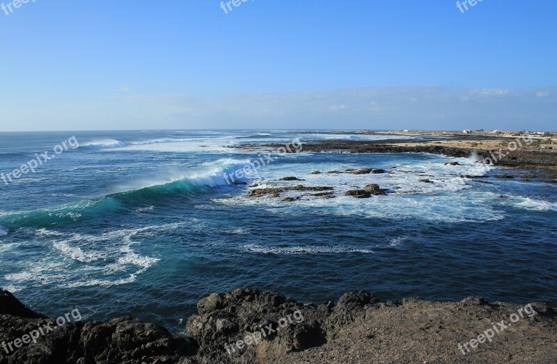 Rocks Sea Water Ocean Coast