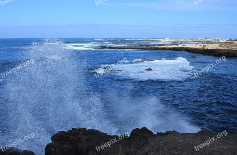 Rocks Sea Water Ocean Coast