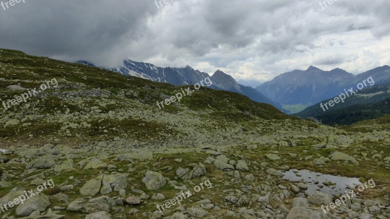 Austria Mountains Landscape Heaven Nature