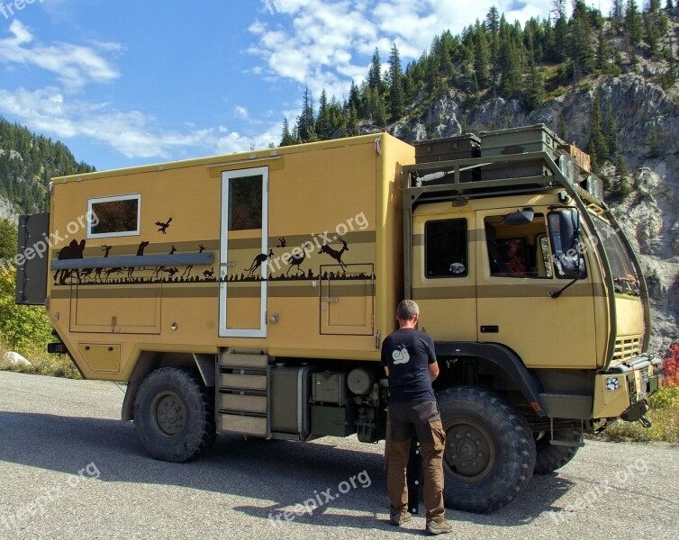 Offroad Camping Vehicle Camper Expedition Motorhome Offroad