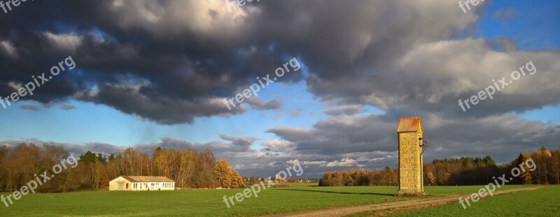 Clouds Sky Dark Autumn Forward