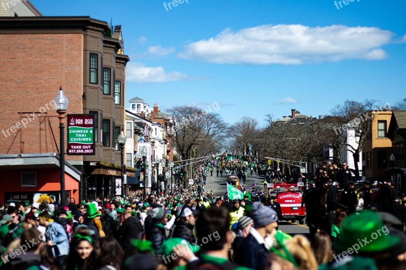 Carneval America Boston Usa Massachusetts