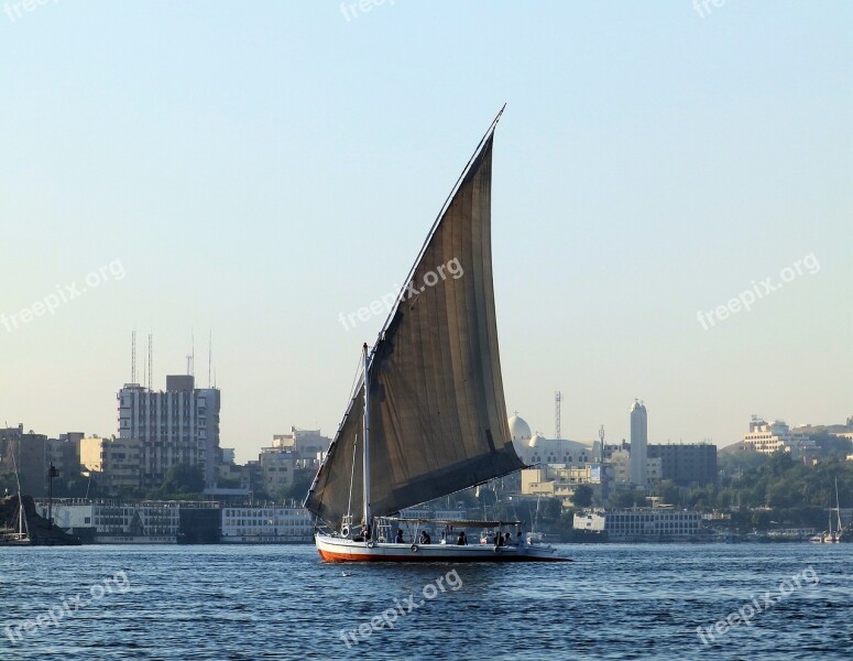 Sailboat The Sail Boat Water River