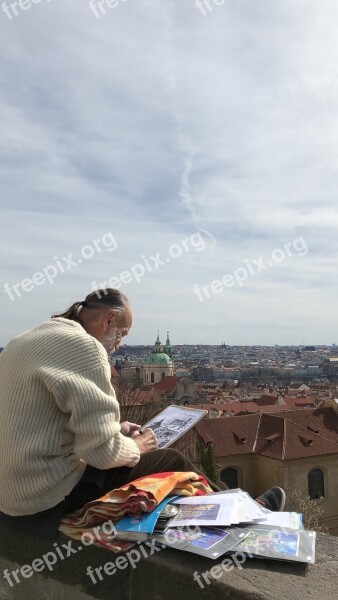 Artist Czech Prague Men Free Photos