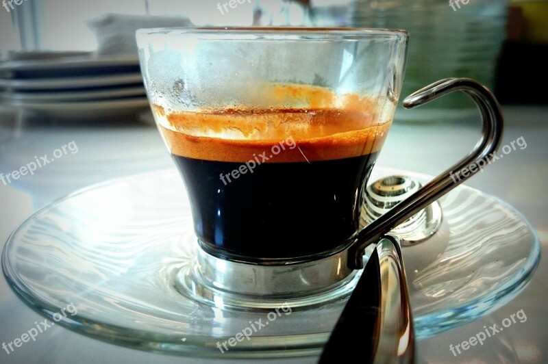 Coffee Cup Espresso Drink Breakfast