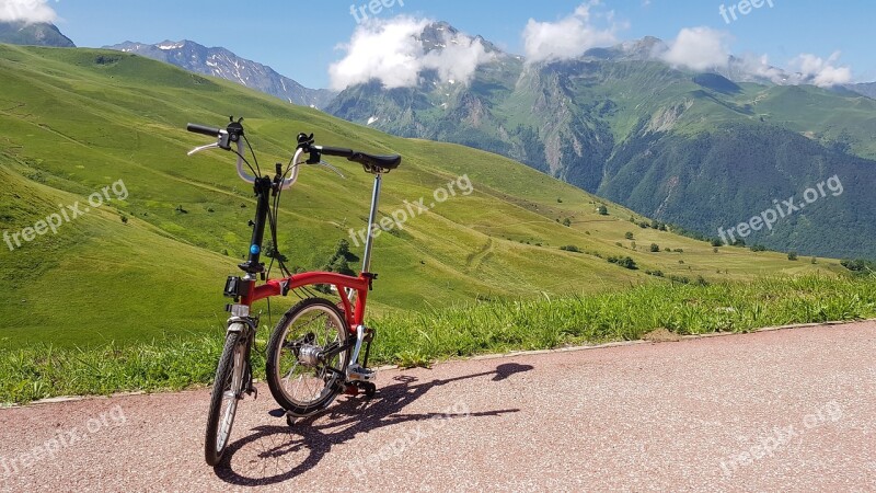 Brompton Mountains France Clouds Landscape