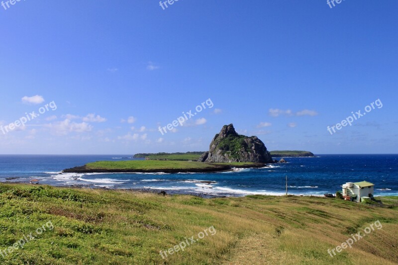 Fernando De Noronha Brazil Island Costa Beach