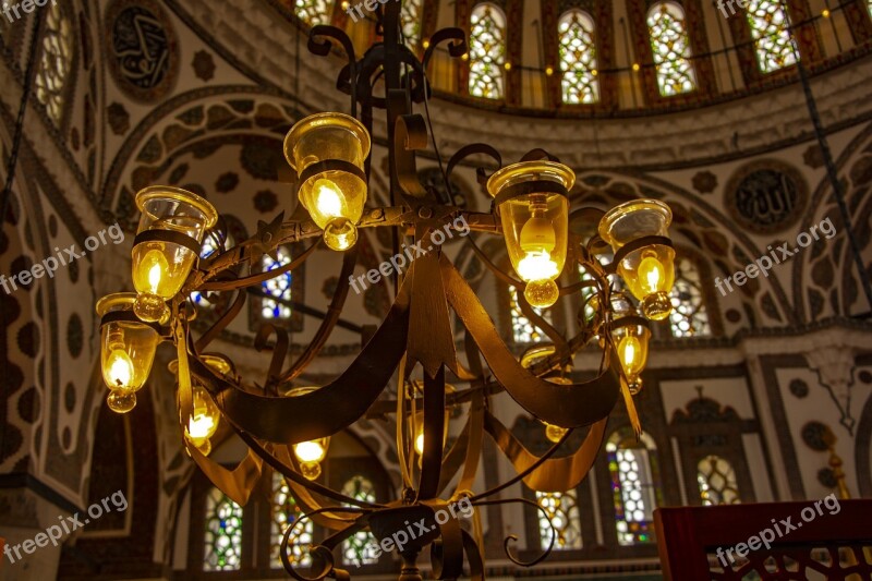 Istanbul Cami Turkey City Light