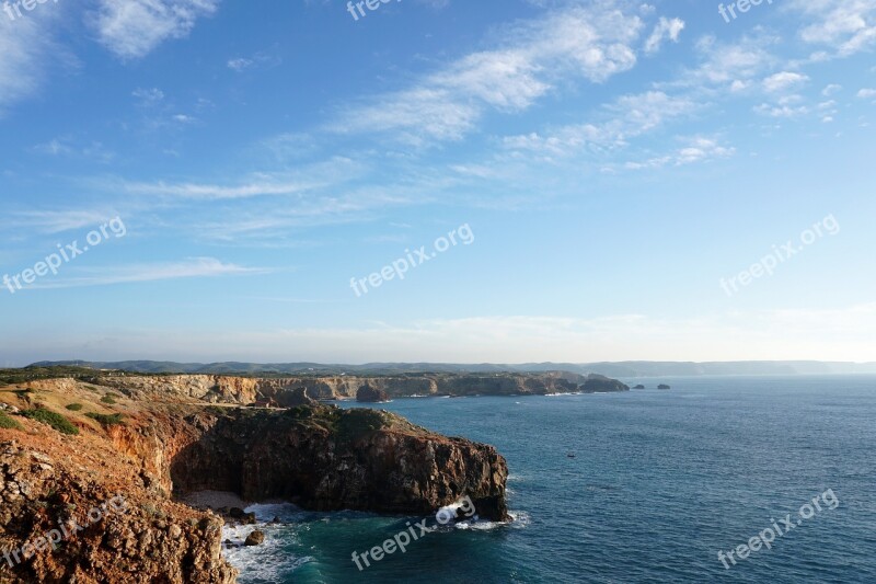 Sea Coast Beach Atlantic Rock