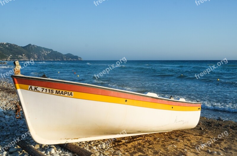 Boat Sea Beach Sand Water