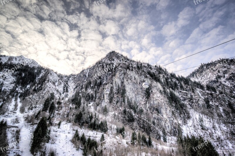 Mountain Kaprun Austria Mountains Landscape