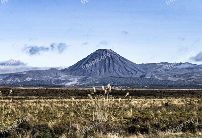 Volcanic Cone North Island Nz