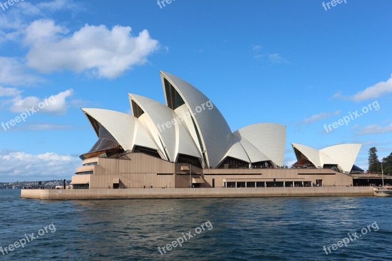 Sydney Australia Architecture The Opera House Water