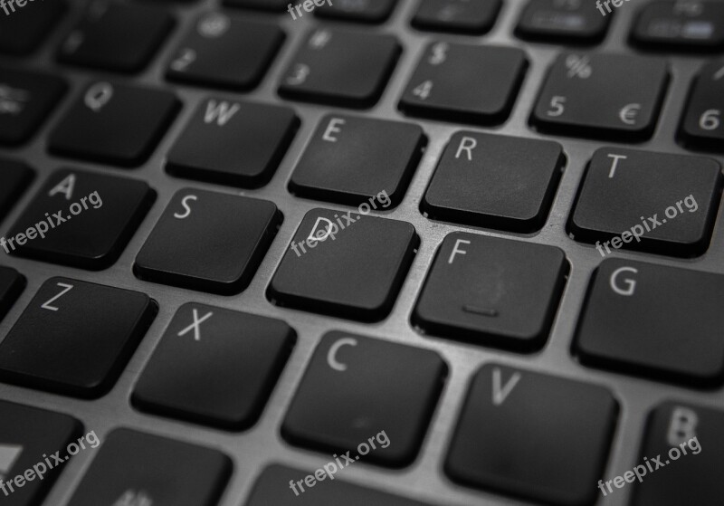 Computer Keyboard Technology Laptop Typing