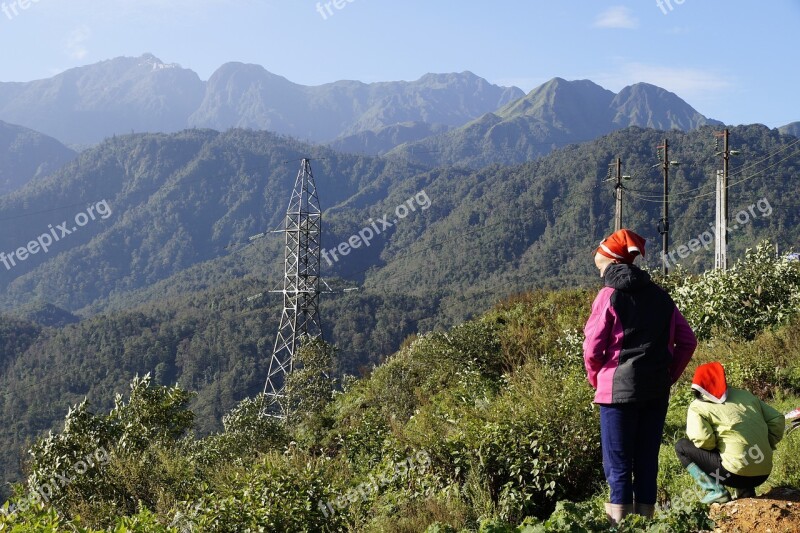 Vietnam Sapa Highlands Mountains Mountain Peoples