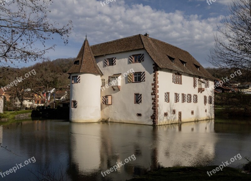 Castle Inzlingen Middle Ages Fantasy Landscape