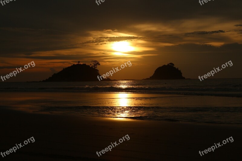 Beach Palawan Philippines Island Nature