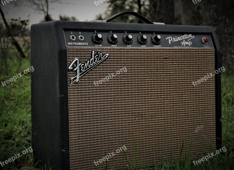 Amp Fender Concert Amplifier Music