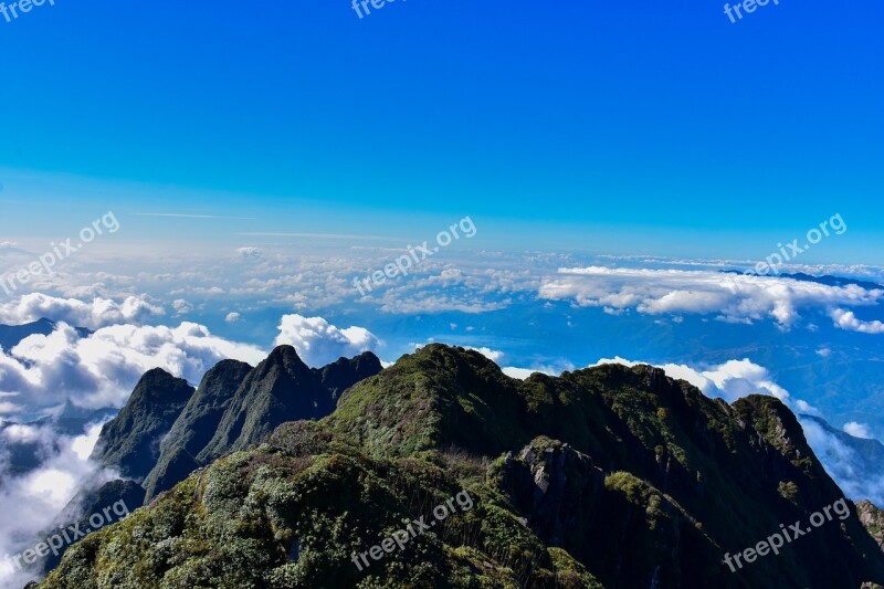 Clouds Sunrise Sky Landscape Horizon