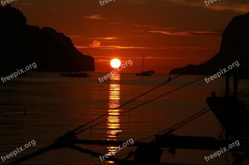 Palawan El Nido Philippines Zipline Tropical