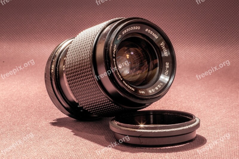 Lens Photo Analog Old Photographer