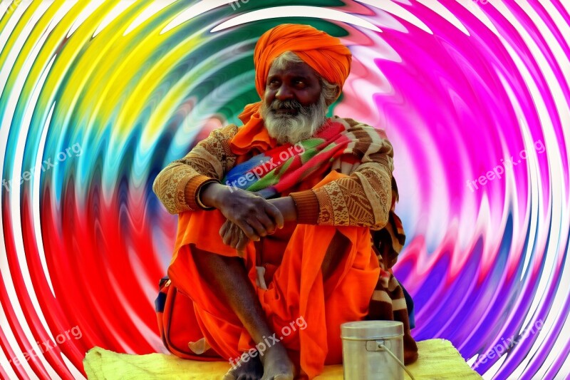 Sadhu Color Colorful Hdr Background