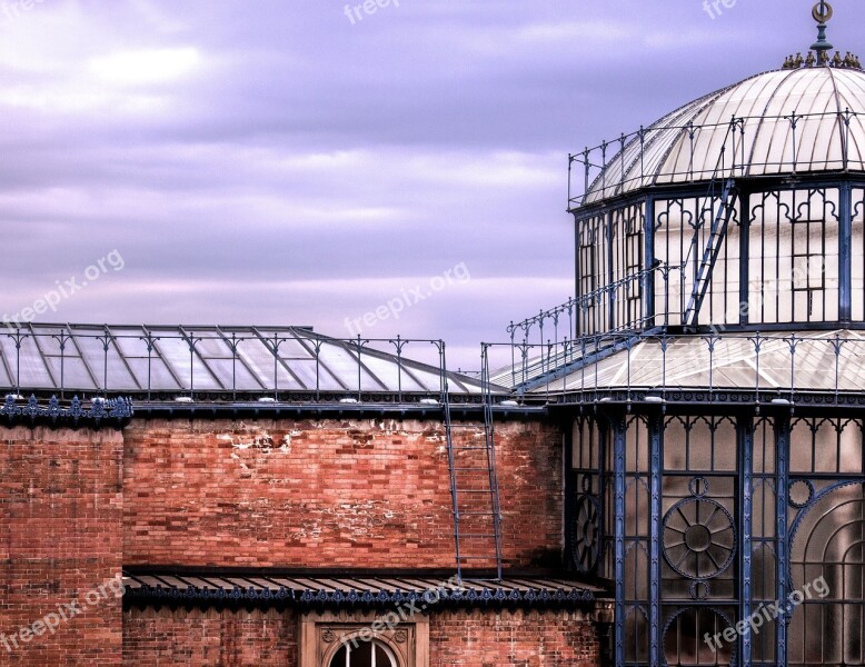 Glashaus Gewächshaus Treibhaus Palmenhaus Wilhelma