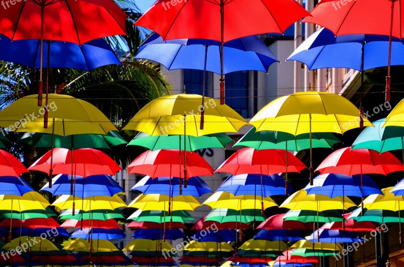 Mauritius Happiness Parasol Umbrella Vacations