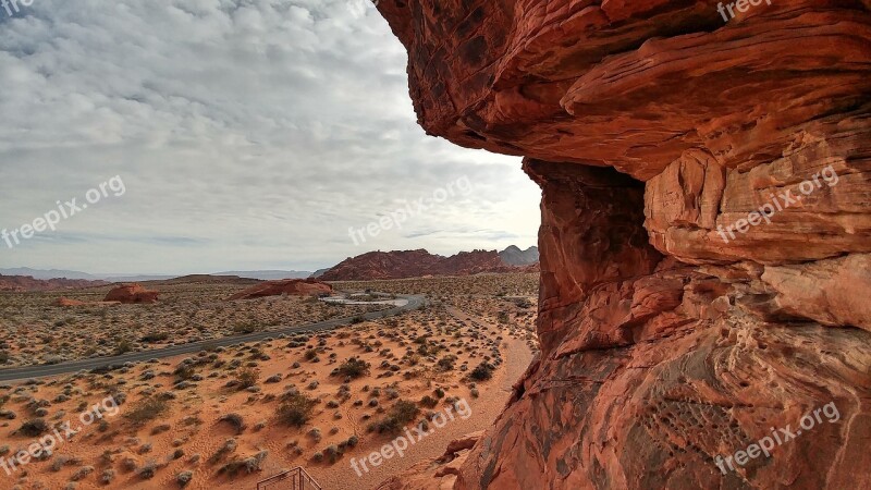 Valley Of Fire Nevada Desert Landscape Nature