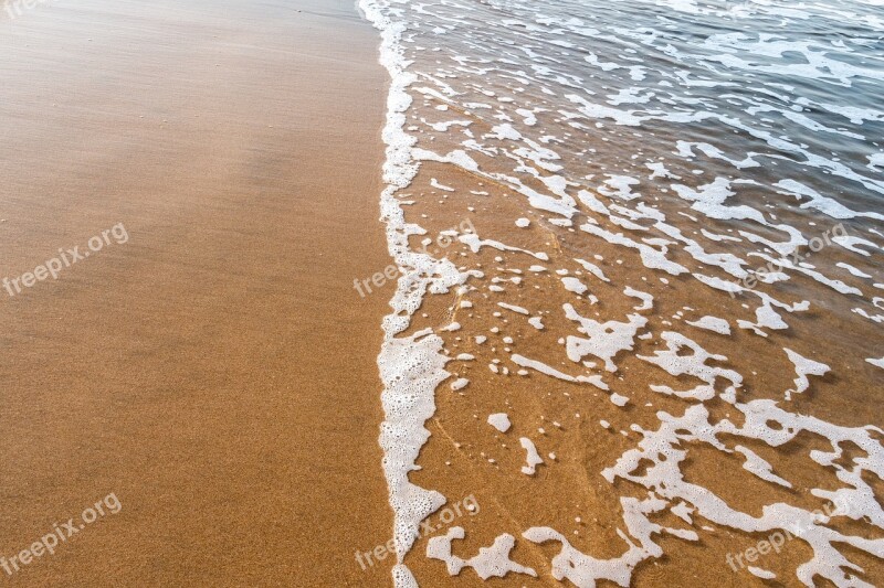 Water Sand Beach Sea Ocean