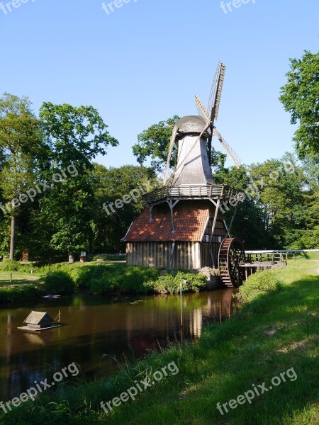 Mill Windmill Water Mill Unterstinkenbrunn Destination