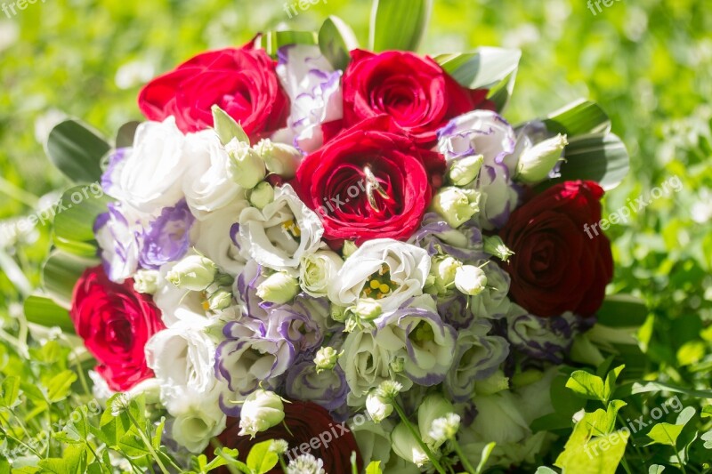 Rings Flowers Ring Flower Bouquet