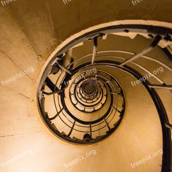 Snail Stair Spiral Limit Architectural