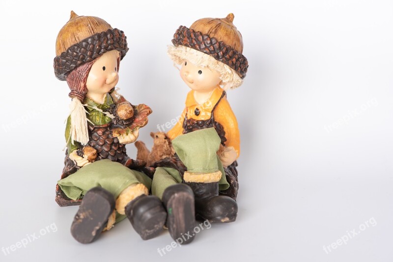 Imp Dwarfs Deco Autumn Decoration