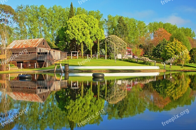 Fonty's Pool Manjimup Western Australia Landscape Reflection