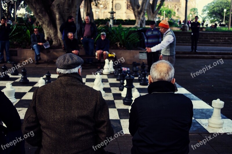 Game Chess Watch Park Challenge