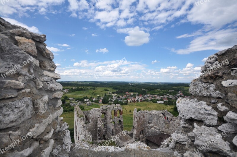 Sky The Ruins Of The Landscape Architecture Clouds