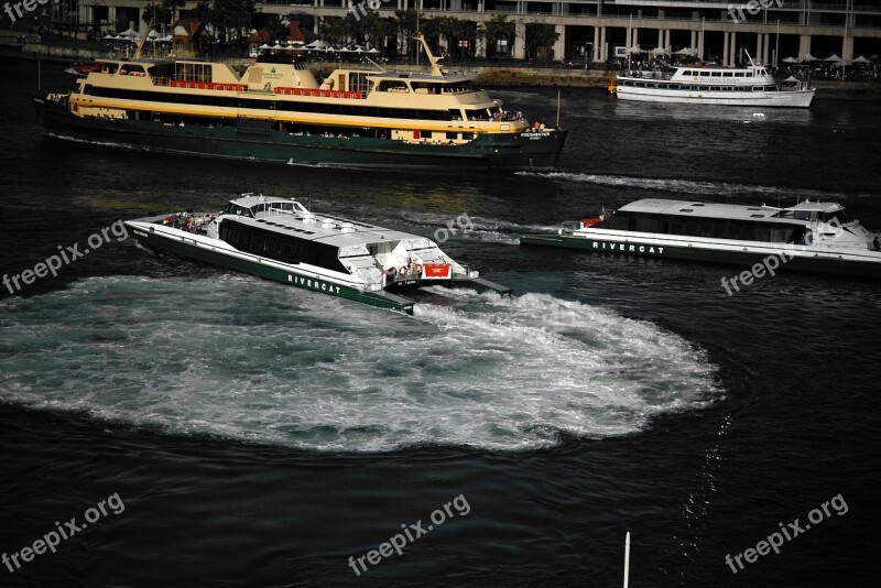 Sydney Australia Coast Taxi Sea