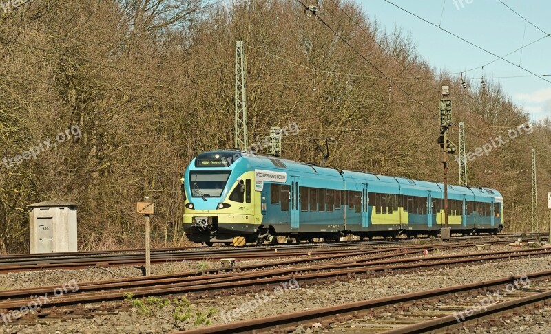 Regional Train Main Line Private Railway Westfalenbahn Euro Rail