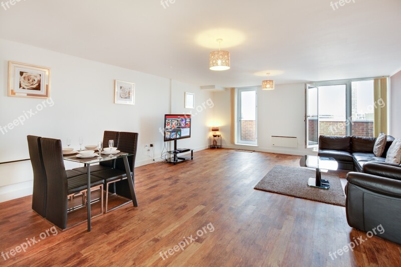 Apartment Table Interior Room Indoors