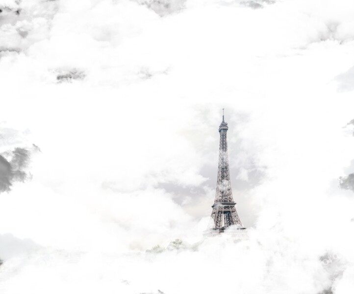 Eiffel Tower Tower Paris Clouds Sky