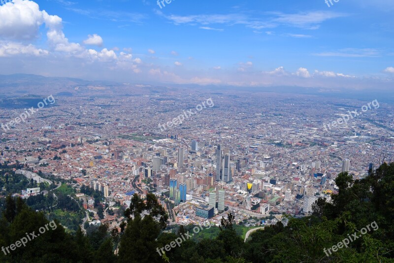 Bogotá Panoramic Bogotá City Architecture