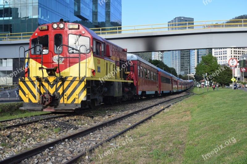 Bogotá Train Of The Savanna Bogotá Colombia Train