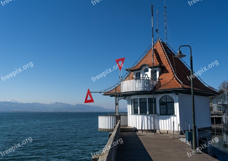 Port Ship Lake Constance Lindau House