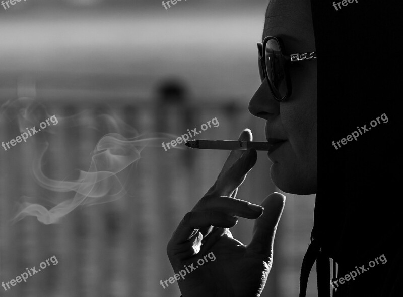 Human Girl Woman Female Smoking