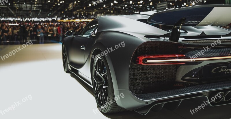 Auto Bugatti Automobile Chiron Free Photos