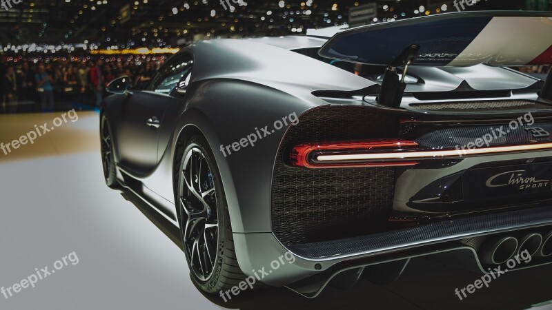 Auto Bugatti Automobile Chiron Free Photos