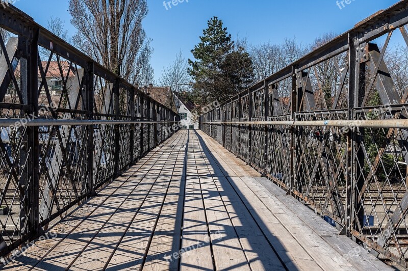 Railway Bridge Old Bridge Historically Architecture