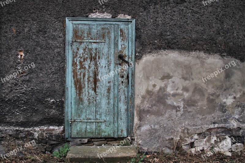 Old Plaster Lost Places Crash The Door Facade