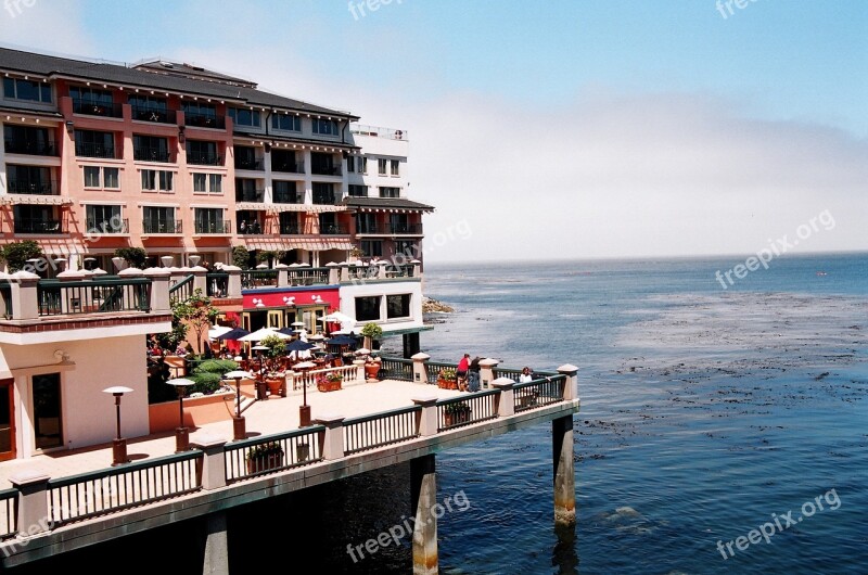 Monterey Bay Oceanfront Hotel Seaside Vacation Relaxation